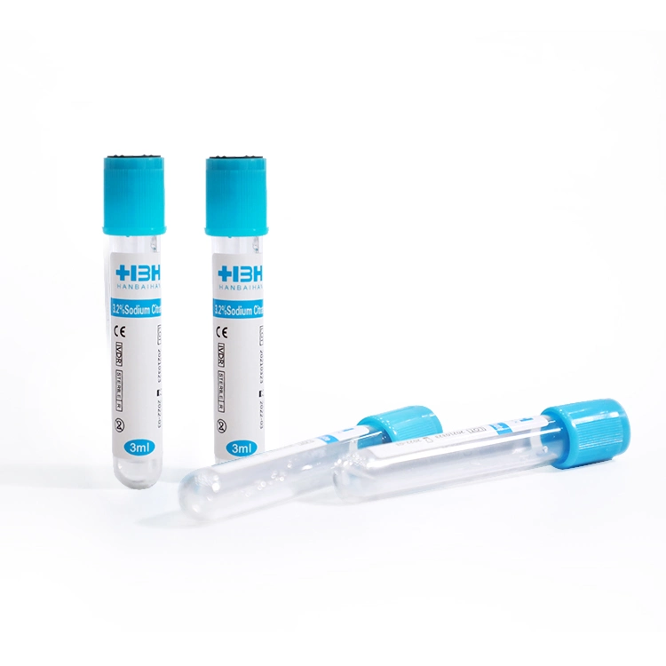 HBH Brand Factory PT Blood Sampling Medical Test Tube for Hospital