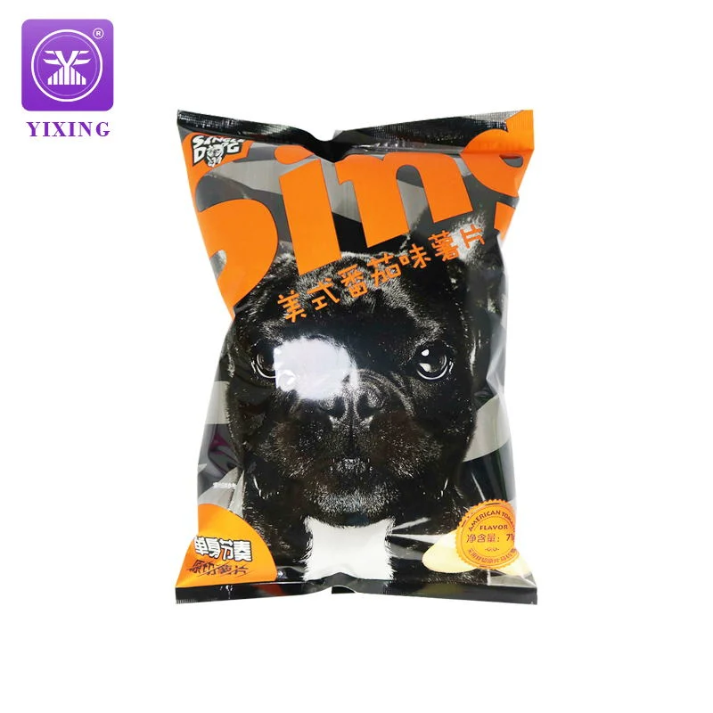 Snack Crisps Printed Plastic Bags Snack Plastic Packaging Bag for Potato Chips