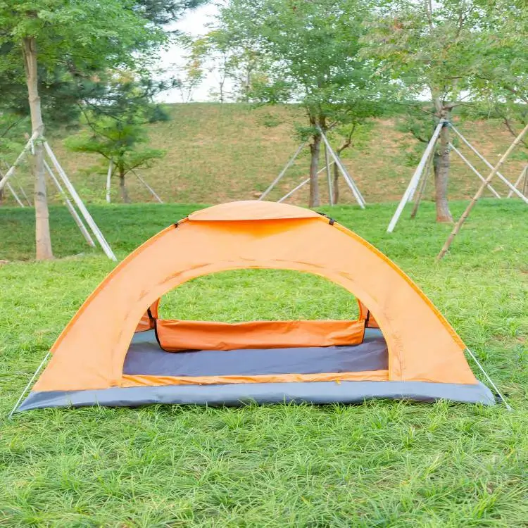 2 человек простой дизайн водонепроницаемый хорошее качество Outdoor Camping Tent 4 человек вне помещений палатка палатка, Tent складная Hiking Tent