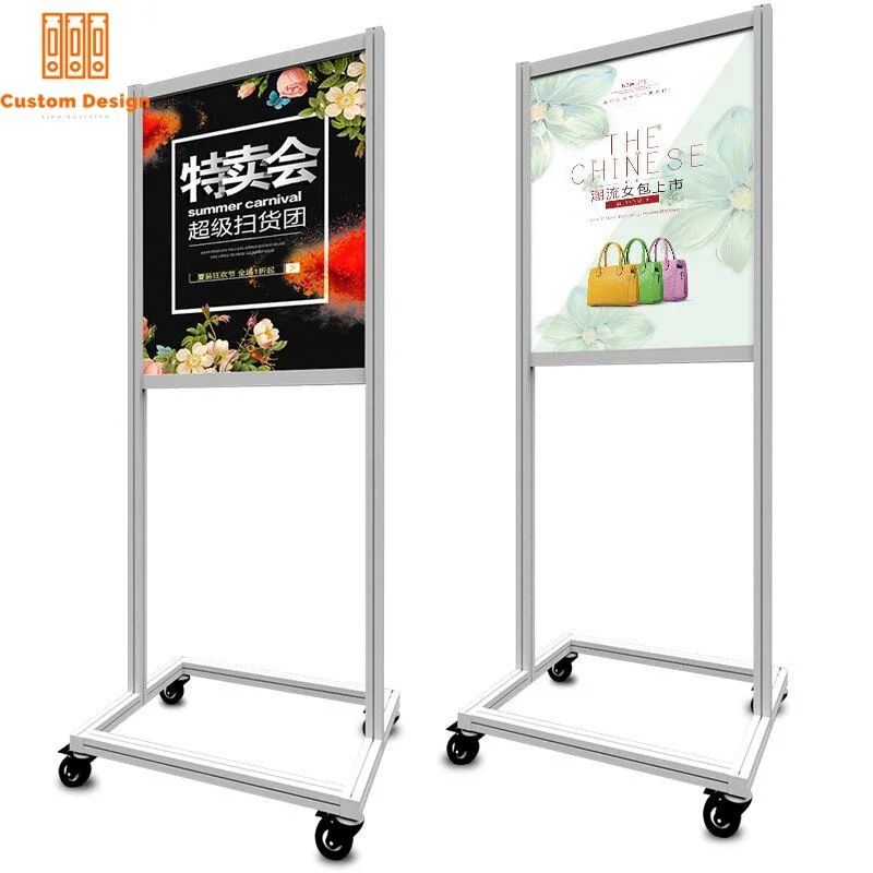 Heavy Duty Poster Stand for Display Double-Sided Sign Holder Stand