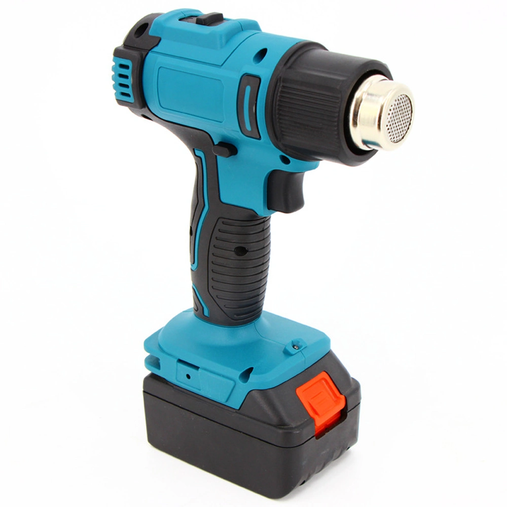 21V Cordless Heat Gun Variable Temperature Fast Heating Hot Air Gun