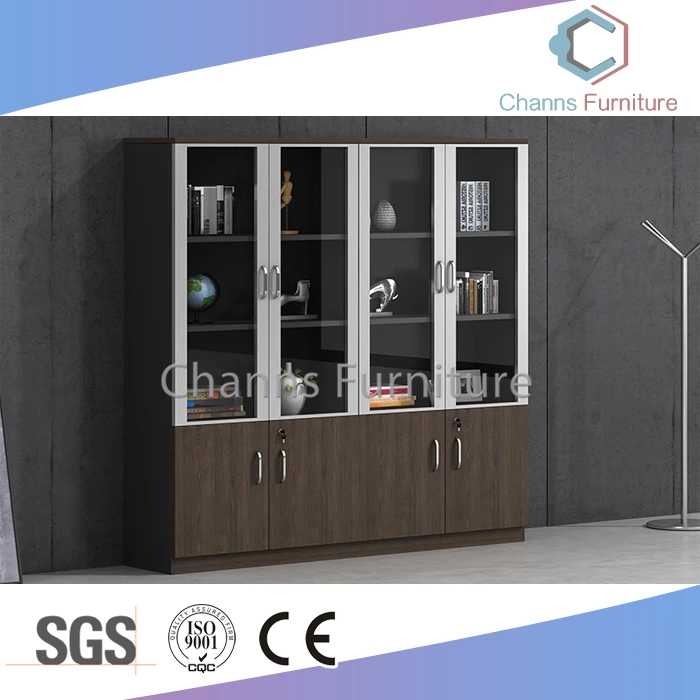 Useful Wooden Cabinet Office Furniture with Glass (CAS-FC31412)