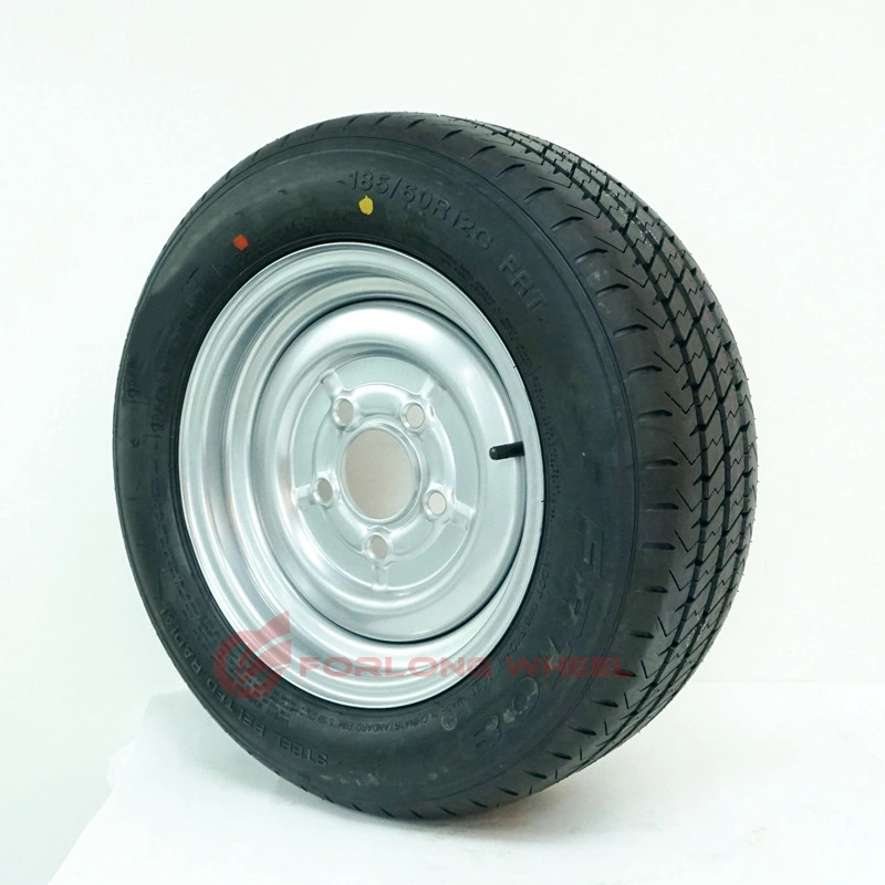 Forlong Wheel 195/60r12 104/102n Trailer Wheels 5 Stub 112mm PCD 30mm Offset Fits for Cartrailer Use for Sale