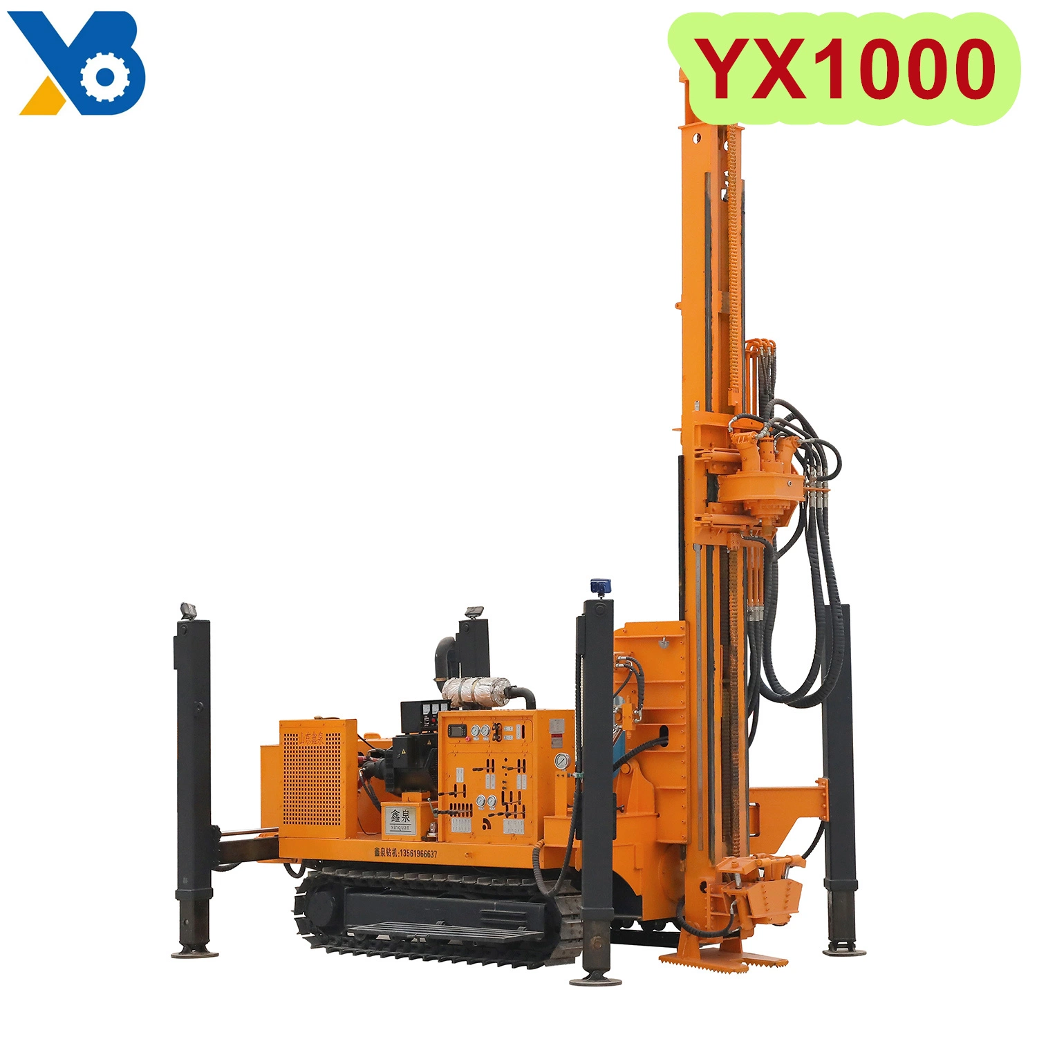 Hydraulic Core Drilling Machine Geological Exploration Core Drilling Rig for Sale