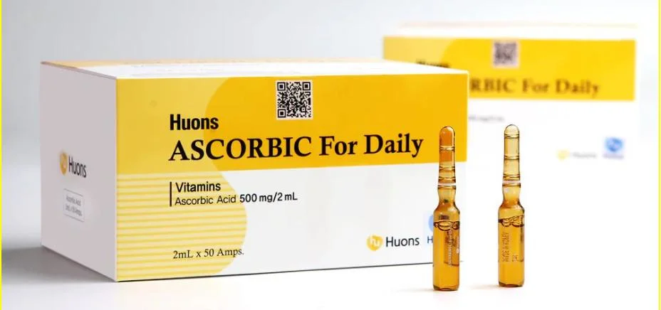 Venta en caliente Huones inyectables arrugas faciales reducir la vitamina de ácido ascórbico C