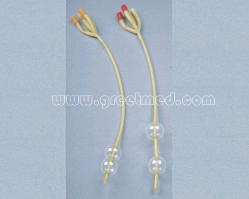 4-Way Double Balloons Foley Catheter