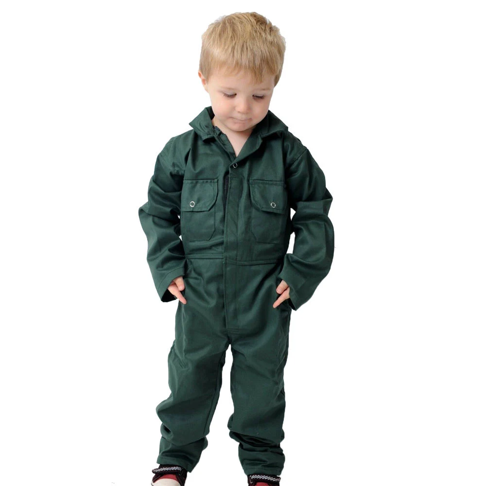 100% coton Kids Coverall enfant combinaisons mécanicien Multi Couleur Halloween Costume Jumpsuit garçon