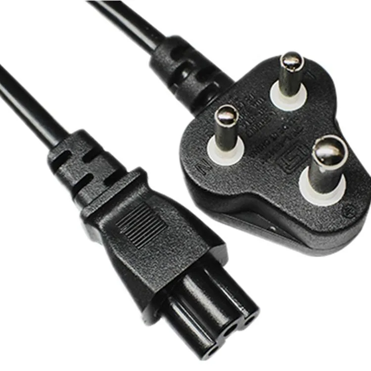 SABS Standard India Plug South Africa 10A 16A 250V Power Cord