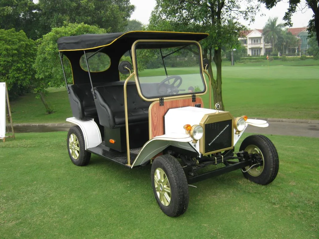 Unique Design Popular AC Motor 5kw Golf Classic Electric Buggy Vehicle