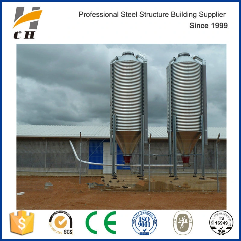 Prefab Low Price High quality/High cost performance  Steel Structure Cage Rearing Poultry Farm/Shed/House/Building for Africa