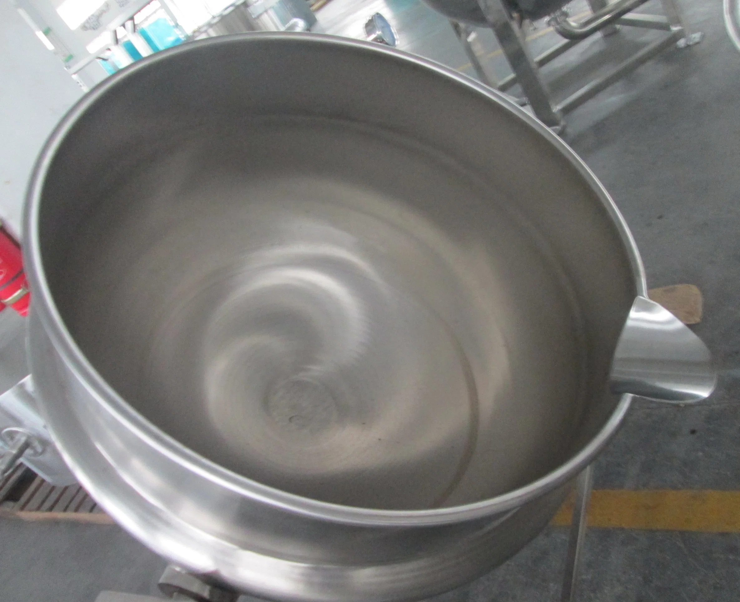 Industrial Tilting Steam Jacketed Cooking Kettle Food Boiling Kettle 100L