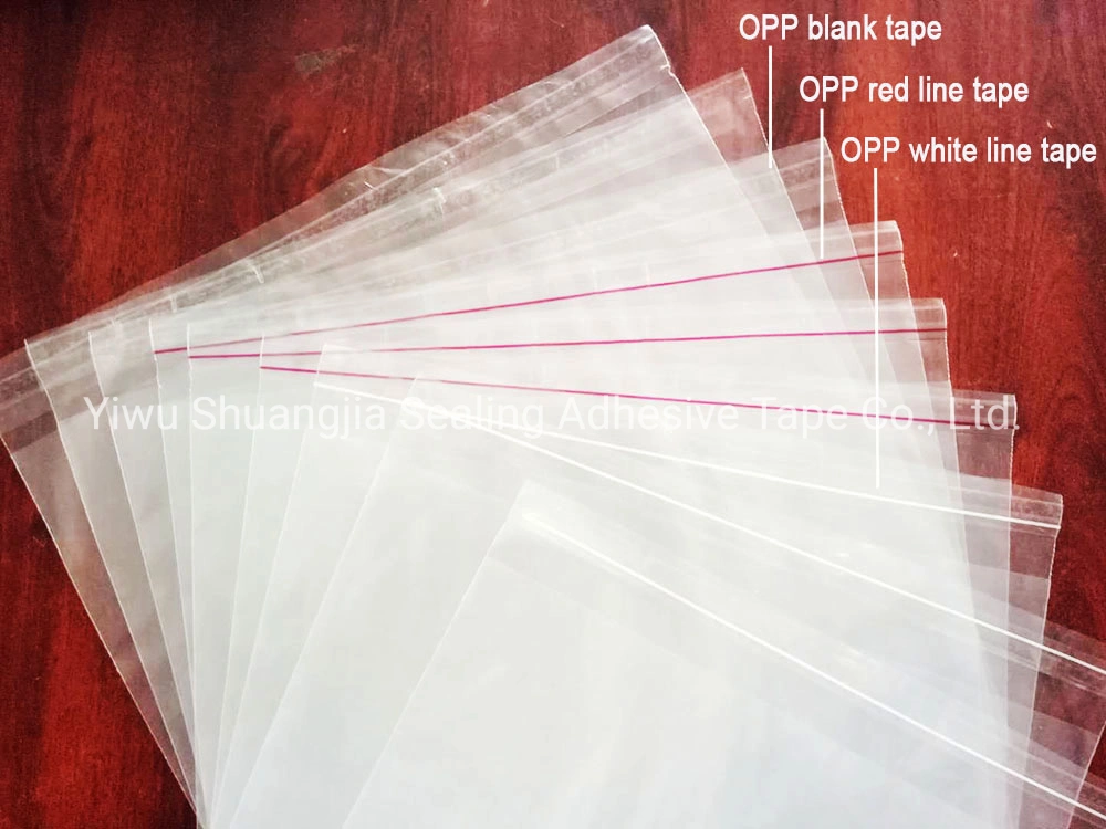 13mm High Tack Double Side Resealable Sealing Tape for PE Bag