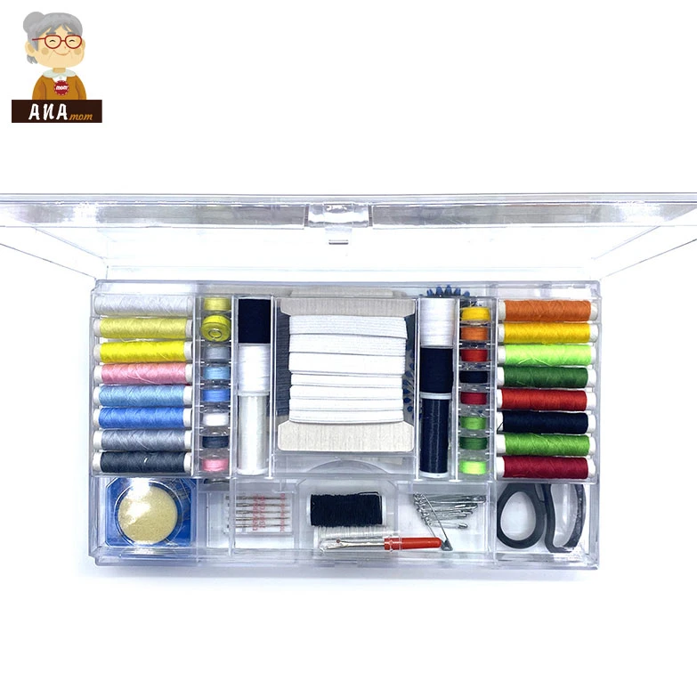 Multi Function Professional Sewing Kit Box with Various Accessories