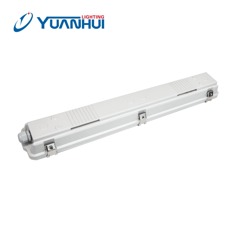 LED Tunnel Tri-Proof Lighting IP66 Oudoor 140lm/W Waterproof Linear LED Triproof Tube Light