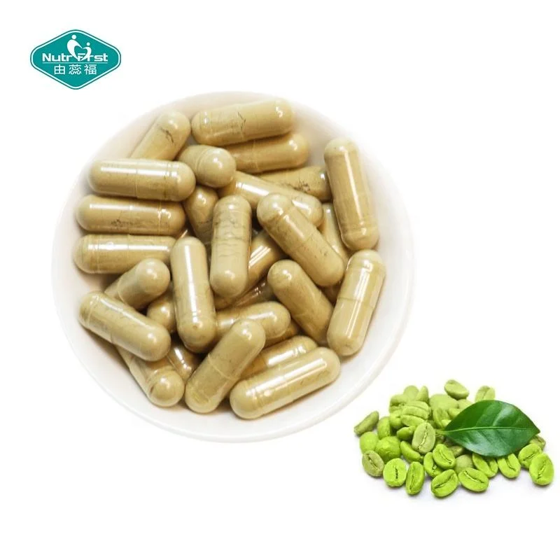 Private Brand Chinese Supplier Slimming Pills Fat Burner Green Coffee Bean Extract Capsule