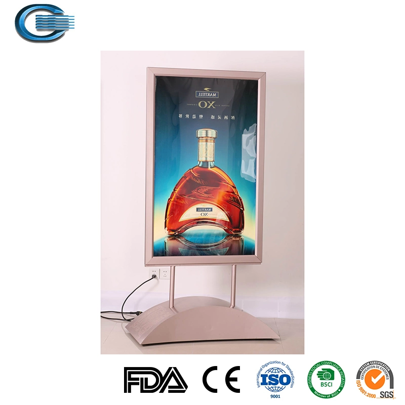 A6 Creative Cinema Huasheng LED lumière jusqu'signe Case porche Lightbox Message Board Lettre symbole LED cinématique Home Party Mariage Décoration de lampe