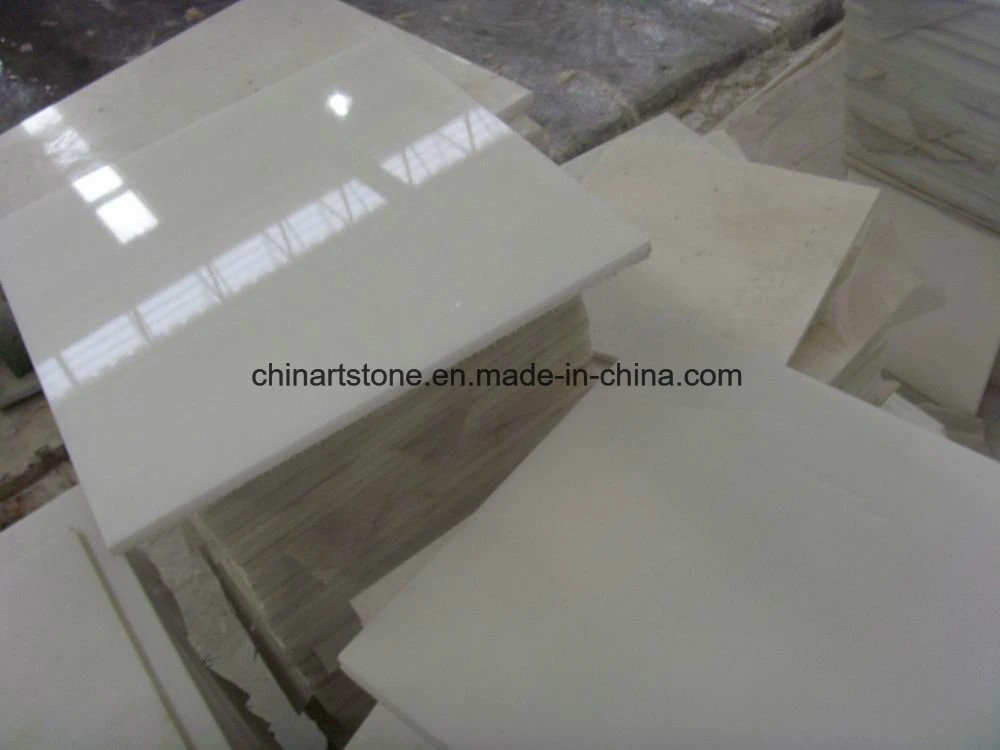 Chinese New White Onxy 18mm Marble for Countertop or Tiles