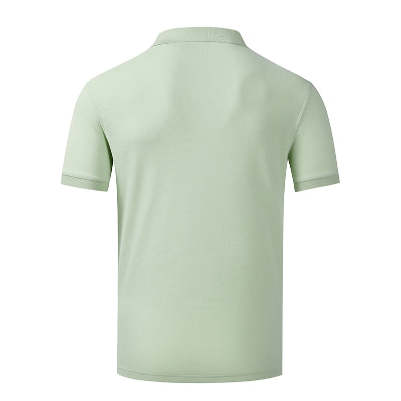 Polo de malha Promocional de golfe com logótipo personalizado de tamanho Plus Para os homens