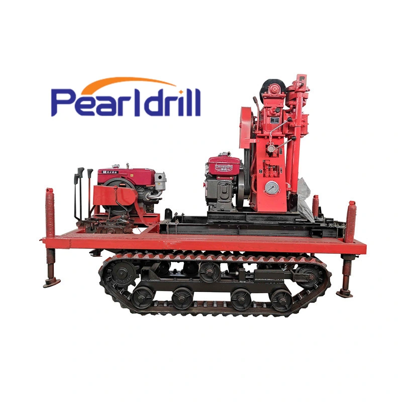 Pearldrill Small Crawler Core Drilling Rig Geological Sampling Drilling Borehole Drilling Rig