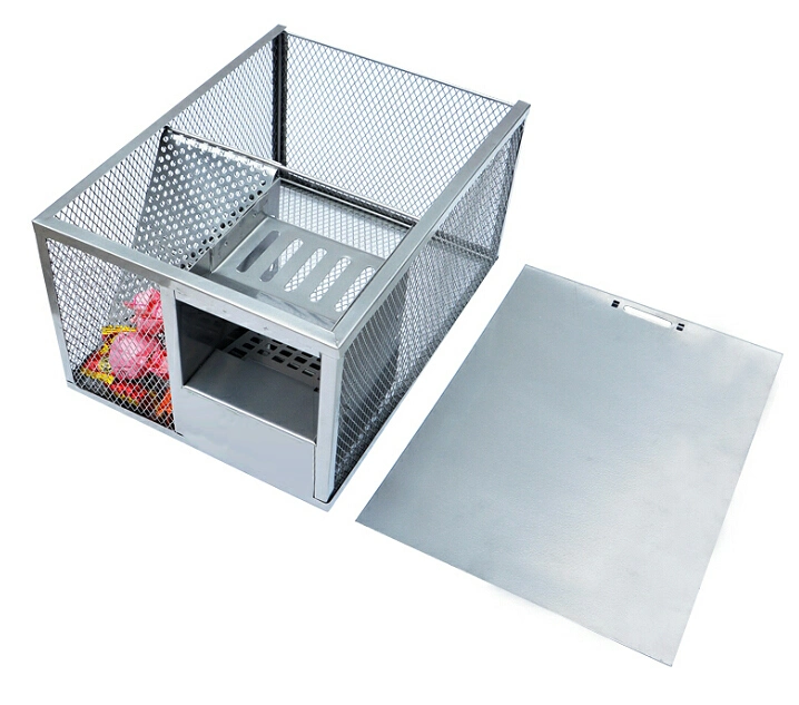 Humane Metal No Kill Mesh Rat Rodent Control Catcher Mouse Cage Trap