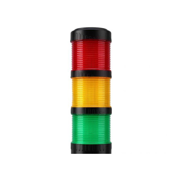 La industria de 3 colores rojo amarillo LED Verde Señal de advertencia de la luz de la torre para máquina de CNC