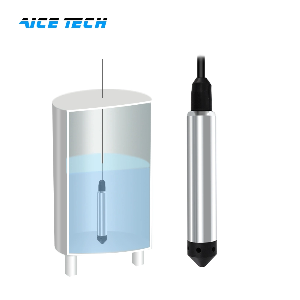 AICE Tech Prix du fabricant sonde de niveau submersible pour puits d'égout