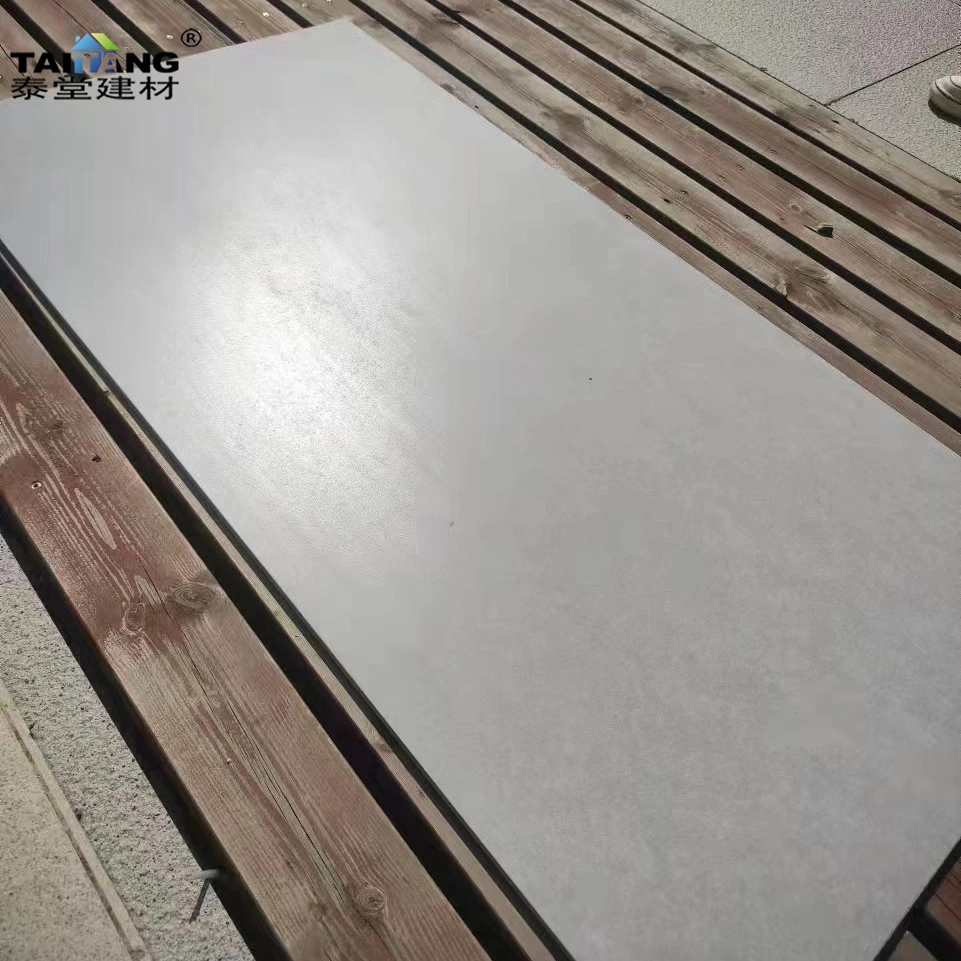 Wear Resistant Fibrocemento Panel Fiber Cement Board with Groove