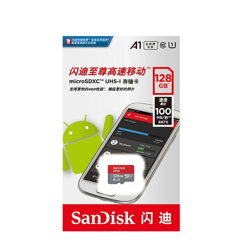 Ab Werk 100 % Original Micro SD-Karte 128GB 32GB 256GB 16g 400GB Micro SD/TF-Karte Ultra Class 10 A1 Speicherkarte