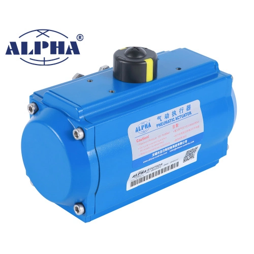 Alpha C Series C400 with PTFE Coating Blue Pneumatic Actuator