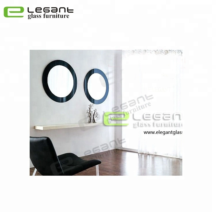 Glass Mirror With Painting -J04