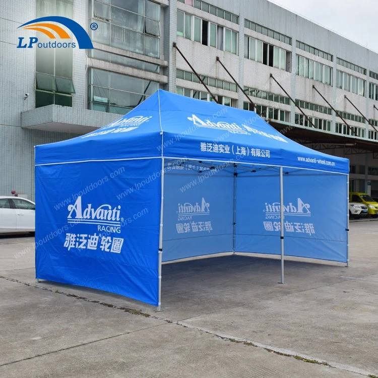 Advertising Canopy Shelter Tent with Clear PVC Window for Events