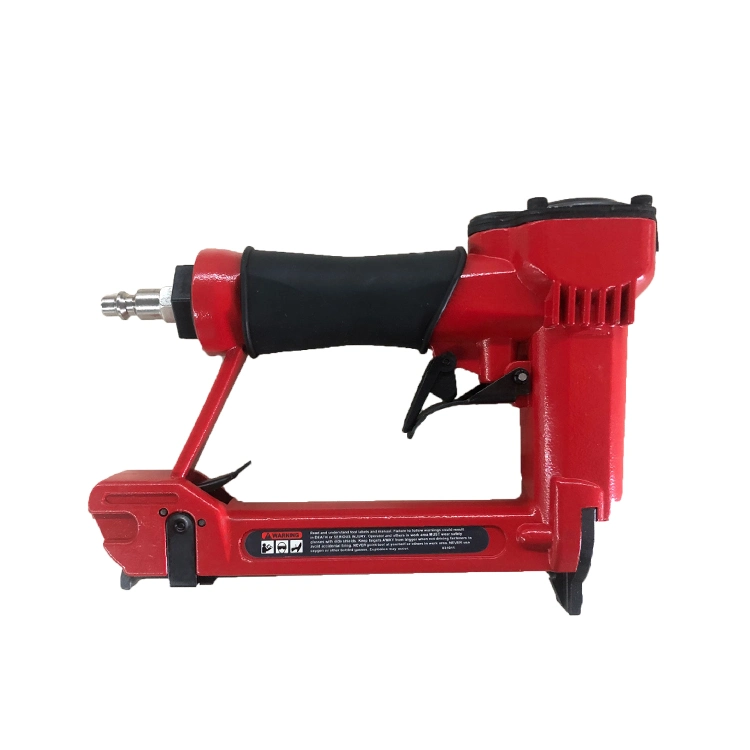 22 Gauge 6-16mm Fine Crown Air Stapler Pneumatic Staple Gun Gdy-7116D