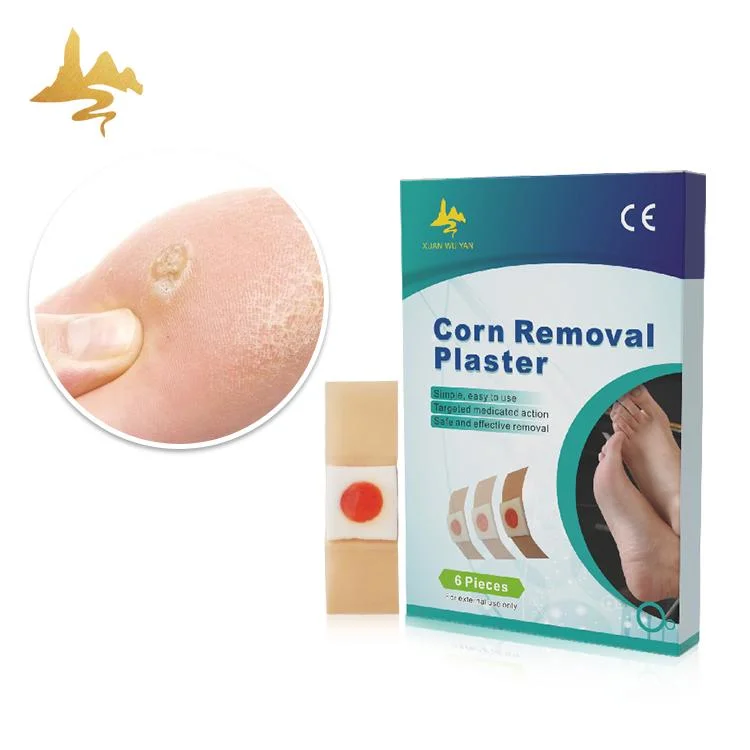 Disposable Adhesive Wound Dressing Acid Salicylic Corn Removal Plaster