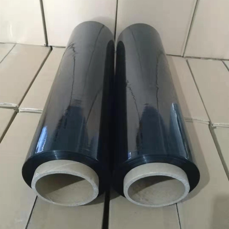 450mm 1500FT 17 Mic Plastic Shrink/ Wrap Black Stretch Film/Hand Wrap for Pallet Packing