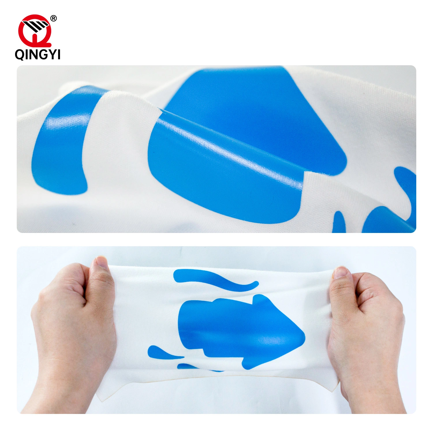 Großhandel PVC-Wärmeübertragung Textil Vinyl selbstklebende Vinyl-Druck Materialien für T-Shirt