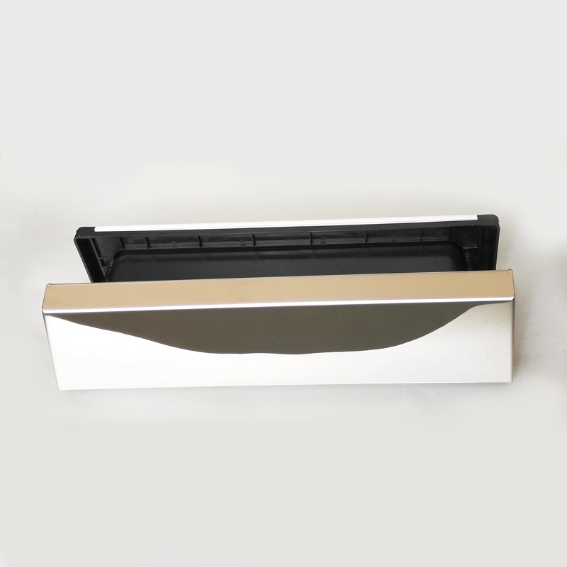 Aluminium Letterbox Mail Slot with Stainless Steel Safety Casing