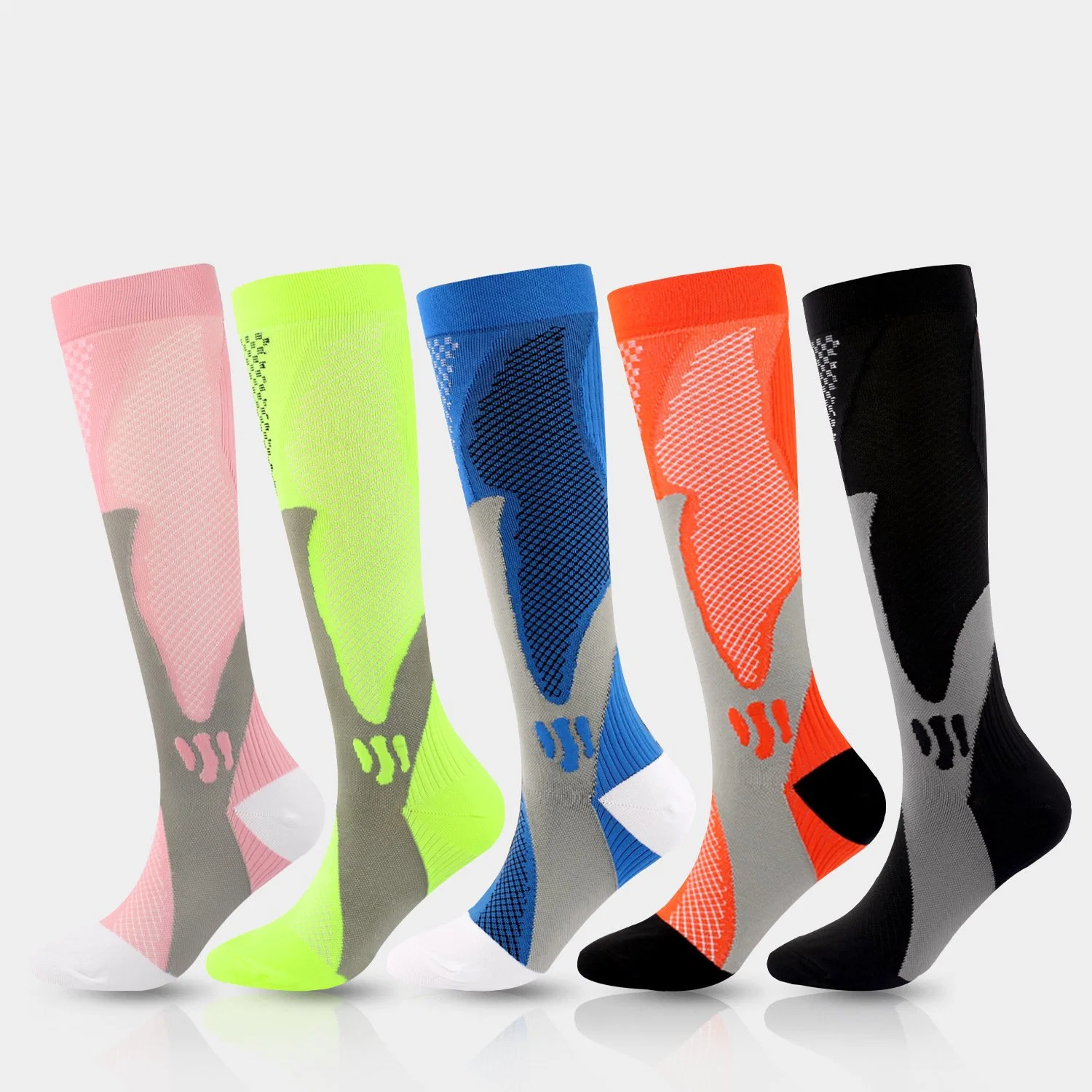 OEM Wholesale/Supplier Custom Breathable Elastic Knee High Sports Socks Football Socks