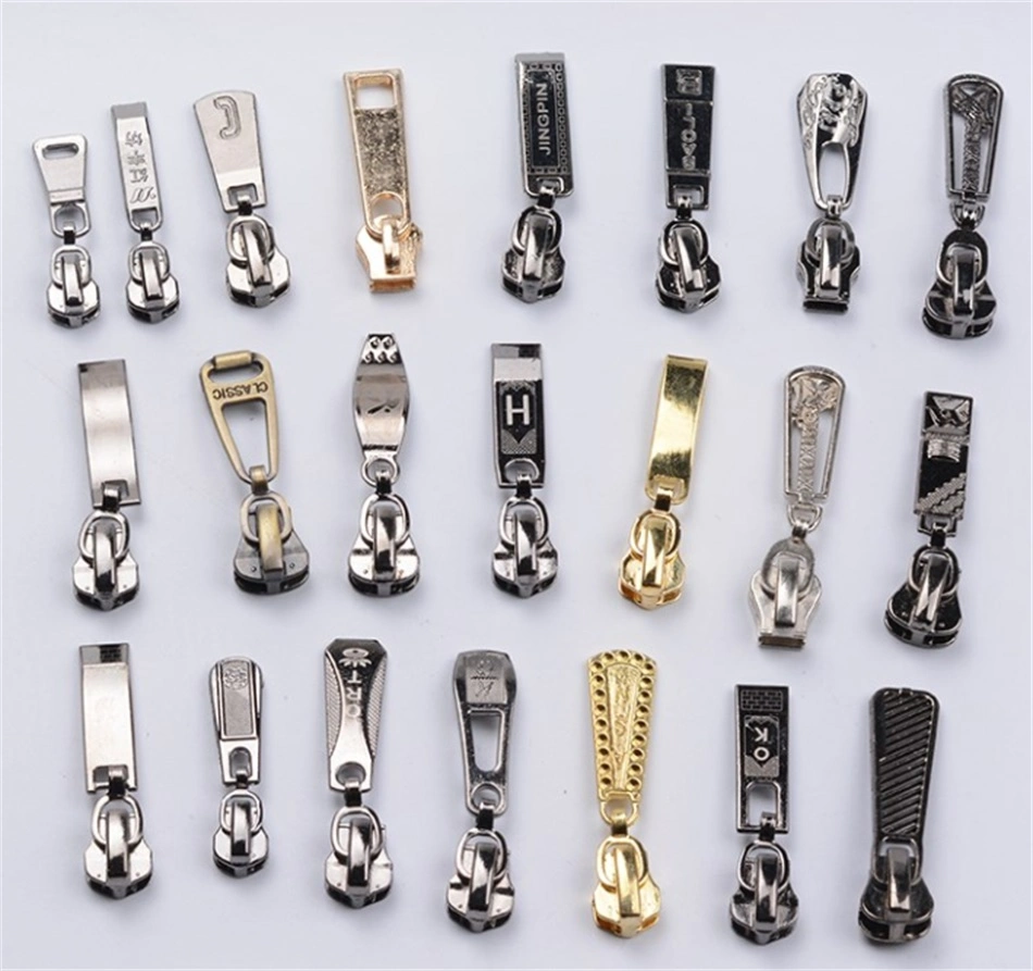 Zipper Puller Accessories 3#5#8# Apparel, Home Textile, Luggage Automatic Self-Locking Metal Puller Zpp0702