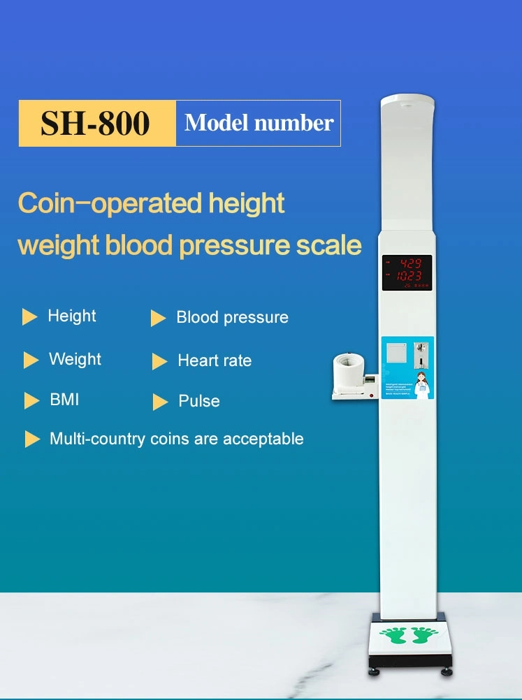 Coin Operated Weighting Scales with Blood Pressure Measure