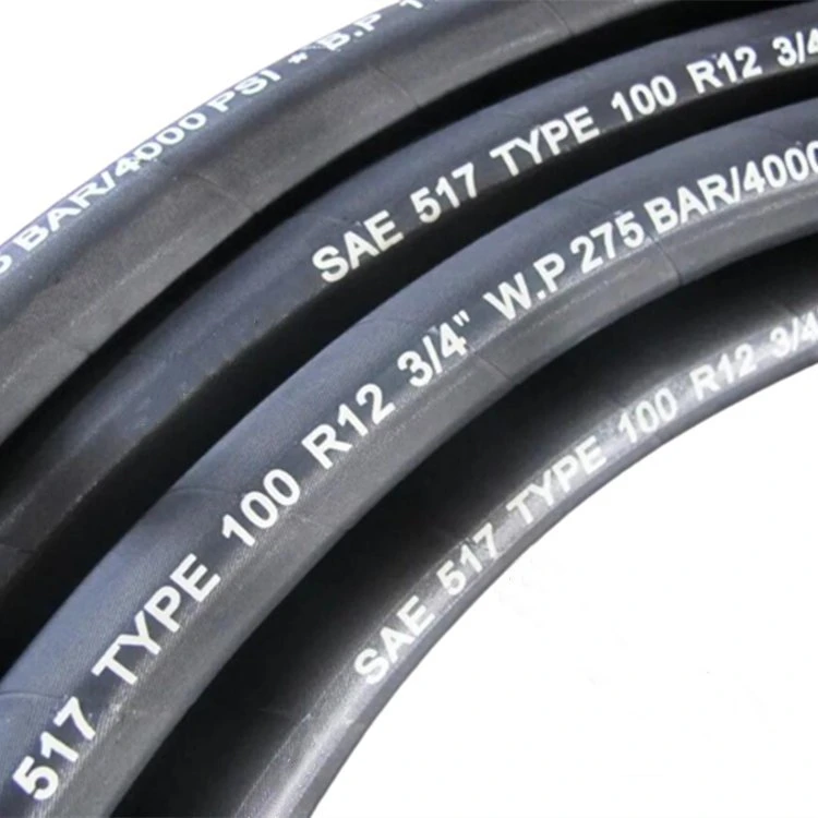 Mining Machine Industrial Equipment Hydraulic Rubber Hose Supplier Sanyeflex Superior Workmanship R9r12r13r15