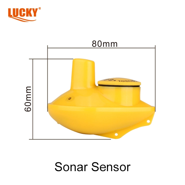 Lucky fish finder FL168-W 2.8inch Pantalla de matriz de puntos con los sensores inalámbricos