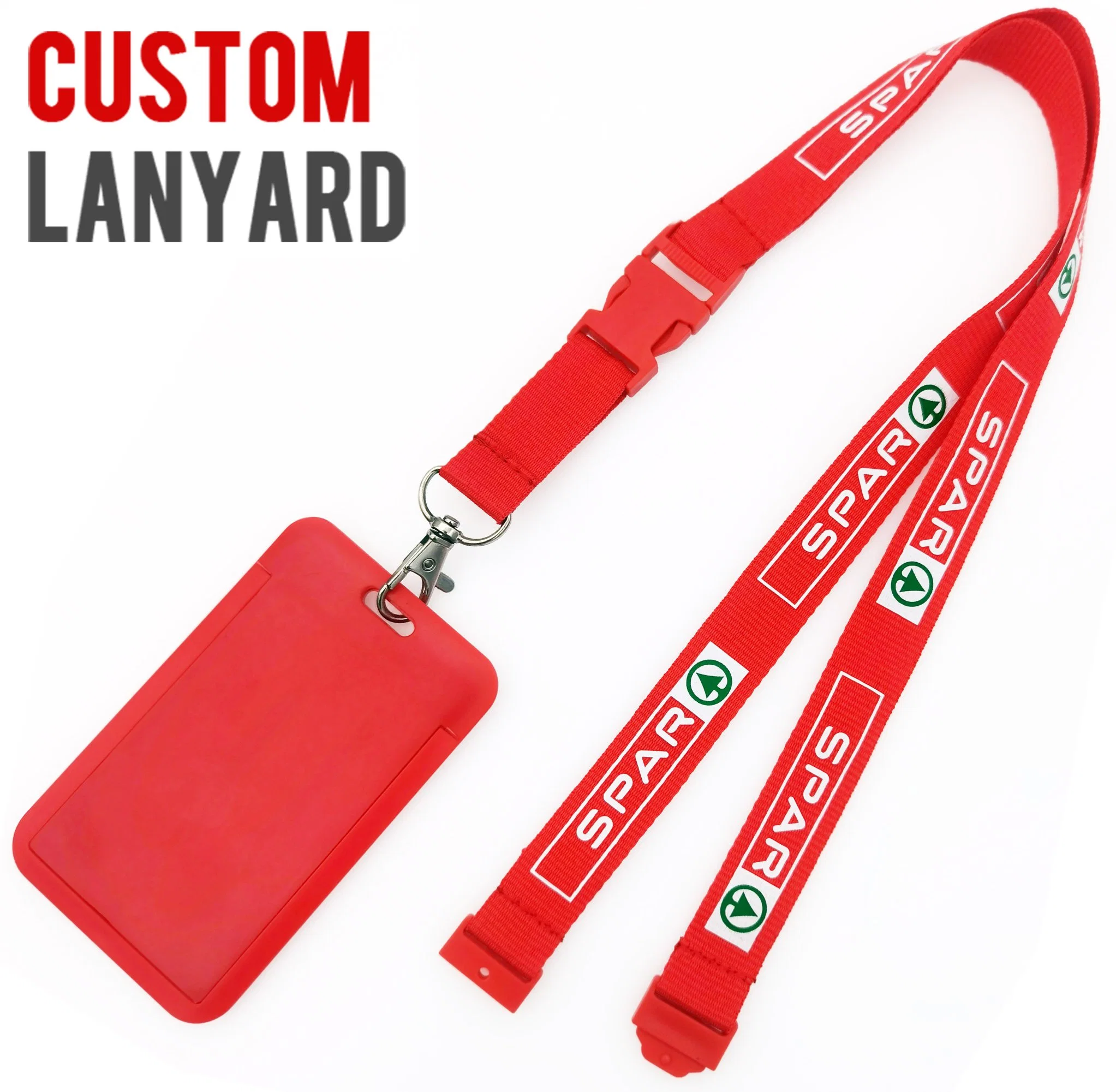 ID Card Holder Worker Neck Strap Polyester Promotion Sport Events Promotional Lanyard