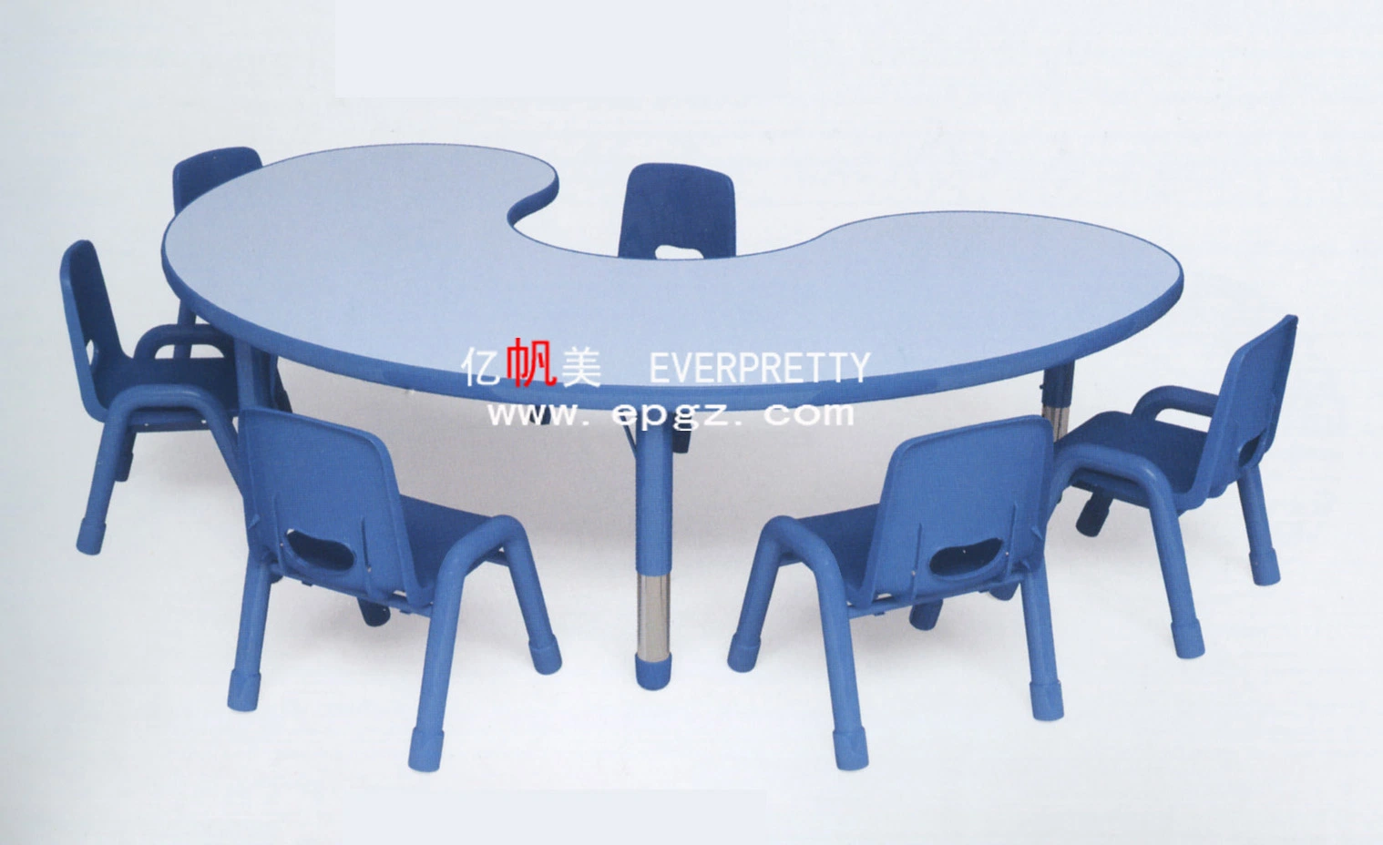 Kids Furniture Colorful School Table and Chair Set