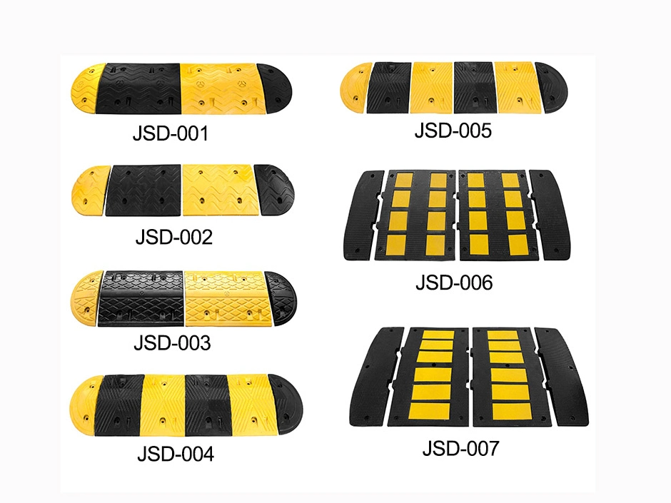 500*500*75mm Factory Price Rubber Speed Bump