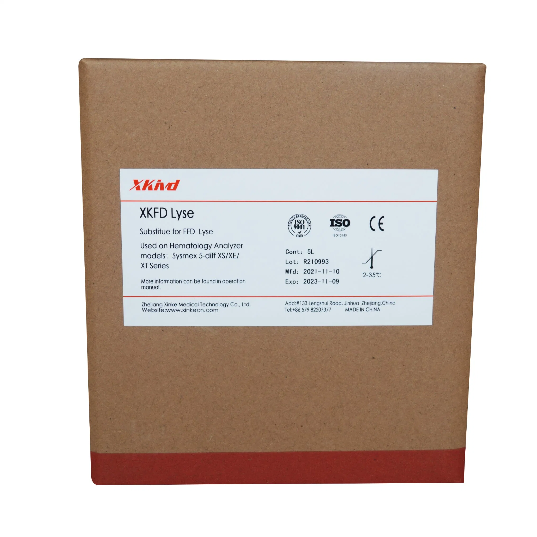 Hematology Reagent Wbc Diff Lyser-4dl Reagent Cellpack for Sysmex 1800I Xysmex Xt-2000I