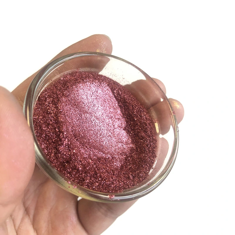 Small Particle Size Pearl Mica Pigment Colorful Pearl Pigment