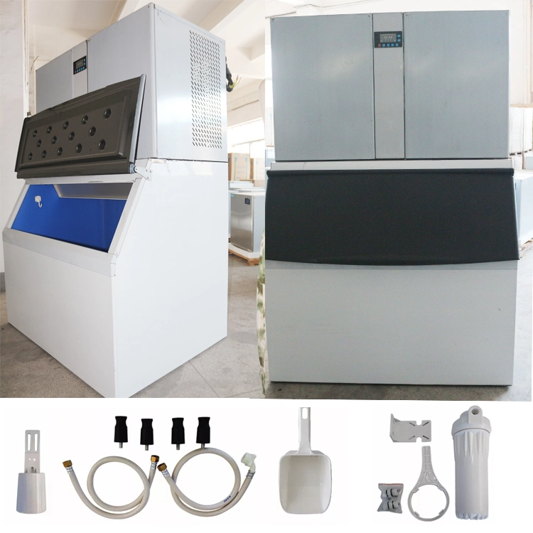 Big Output 650kg/24h Cube Ice Maker Laboratory Ice Machine Block Ice Making Machine