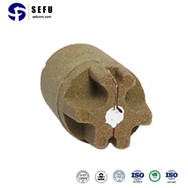 Refractory Thermal Analysis Carbon Cup in Iron Casting Foundry Industry