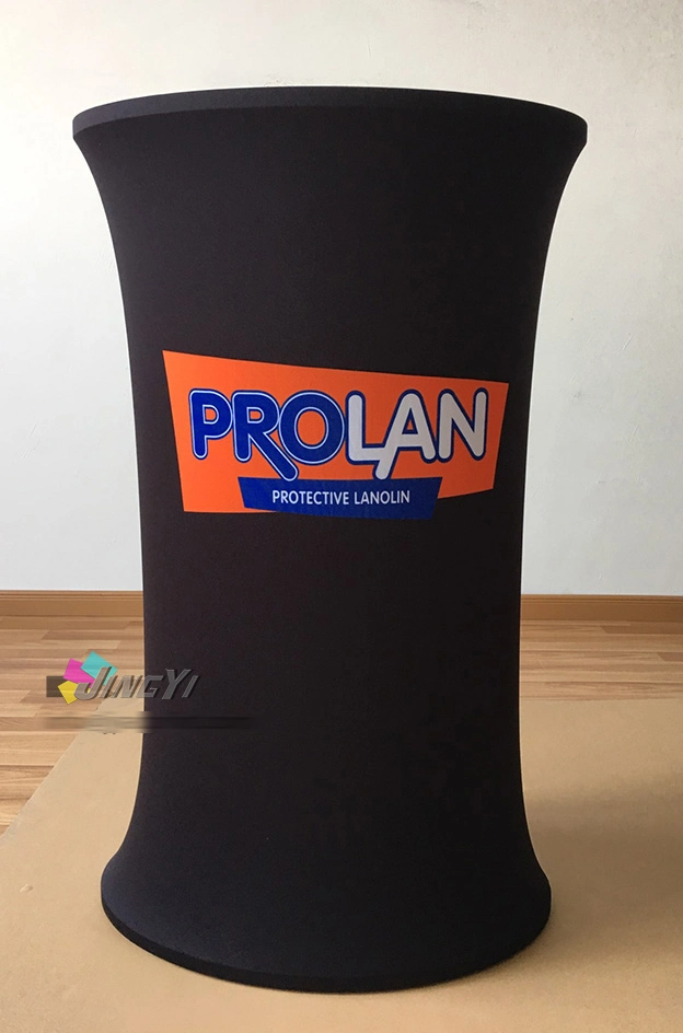 Polyester Desk Counter Podium Display with Stretchable Tenison