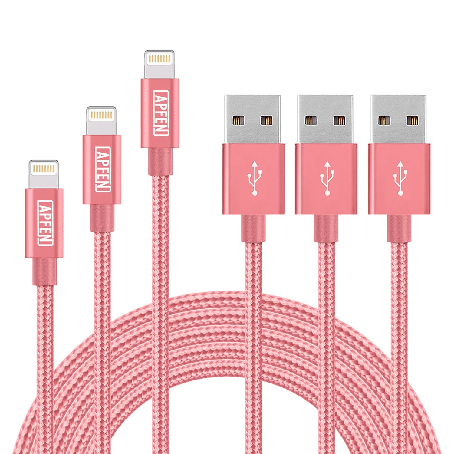 Super Durable Nylon Braided USB Fast Charger Cable for iPhone X 11 12 13 Phone Accessories Wholesale/Supplier Mobile Accessories